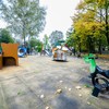 Plac zabaw w Parku Wincentego á Paulo Kraków Krowodrza