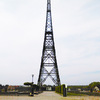 Drewniana wieża radiostacji w Gliwicach
