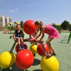 Plac zabaw w parku Dzierżoniów ul. Sikorskiego