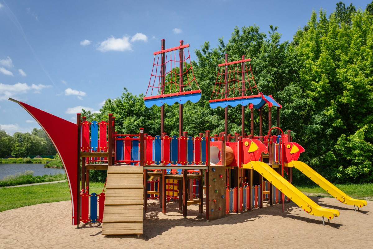 plac zabaw dla dzieci Lódź Park Julianowski