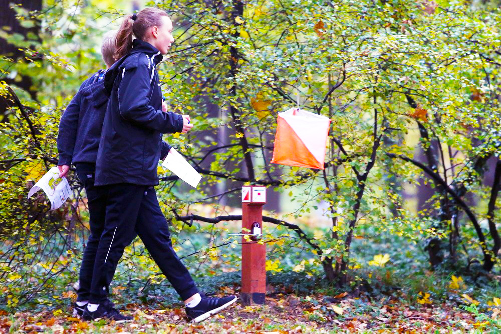 biegi na orientację w Świdnicy w Parku Młodzieżowym