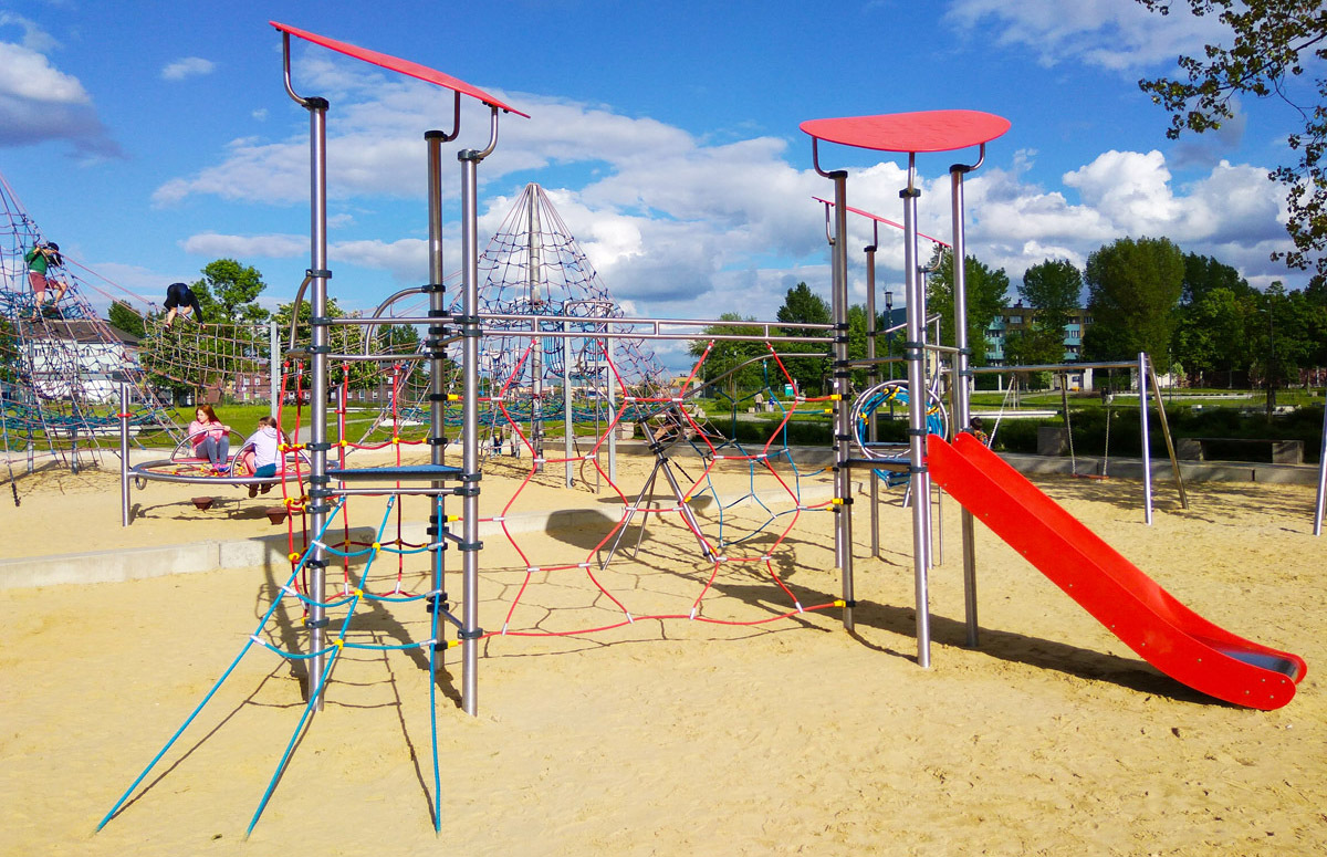 plac zabaw dla dzieci Chorzów kompleks Sztygarka