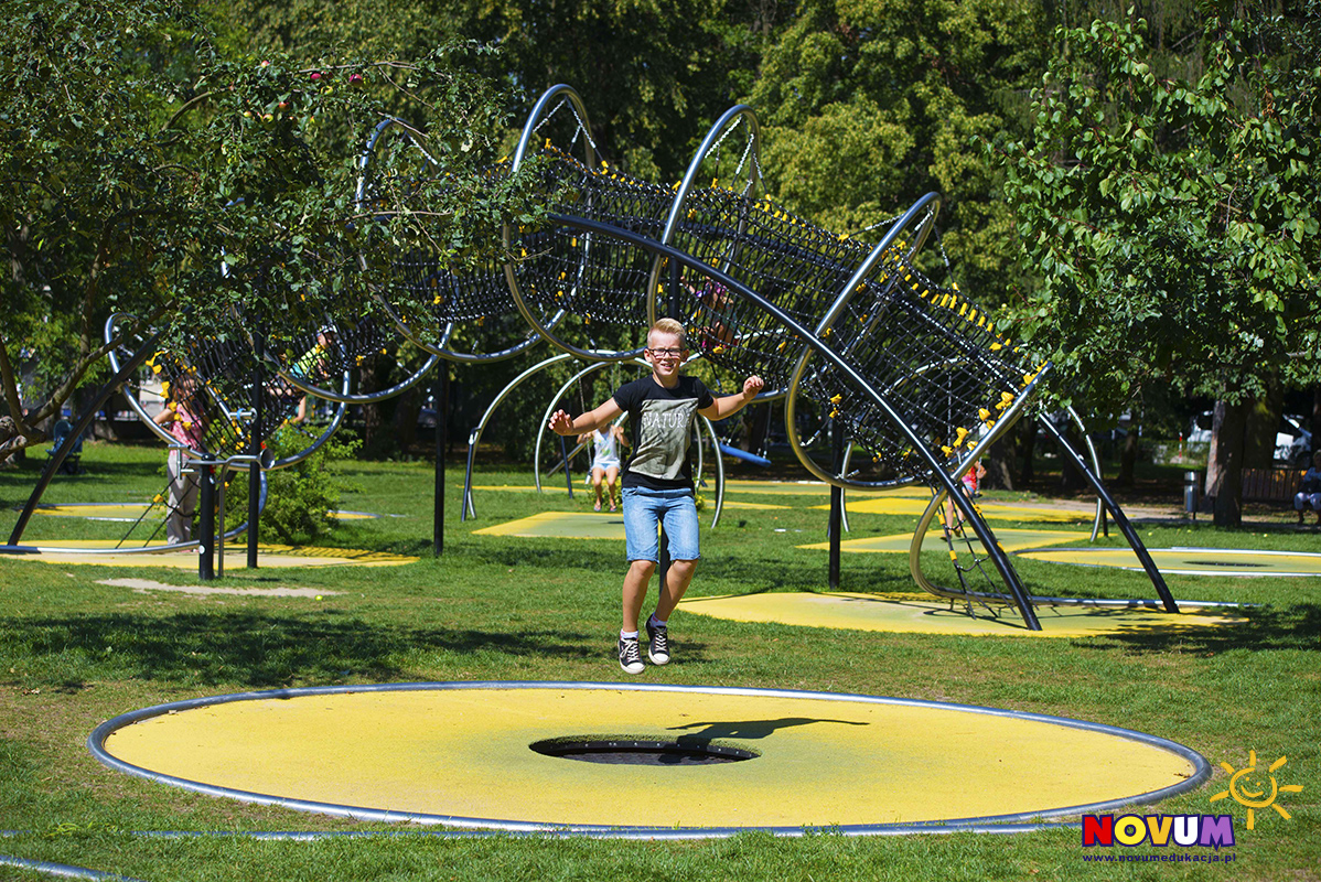park trampolin dla dzieci Warszawa Bielany